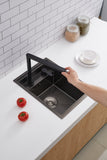 GB Stainless Steel Sink Single Basin Bar with Concealed Cover Plate Island Mini Vegetable Washing Basin