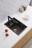 GB Stainless Steel Sink Single Basin Bar with Concealed Cover Plate Island Mini Vegetable Washing Basin